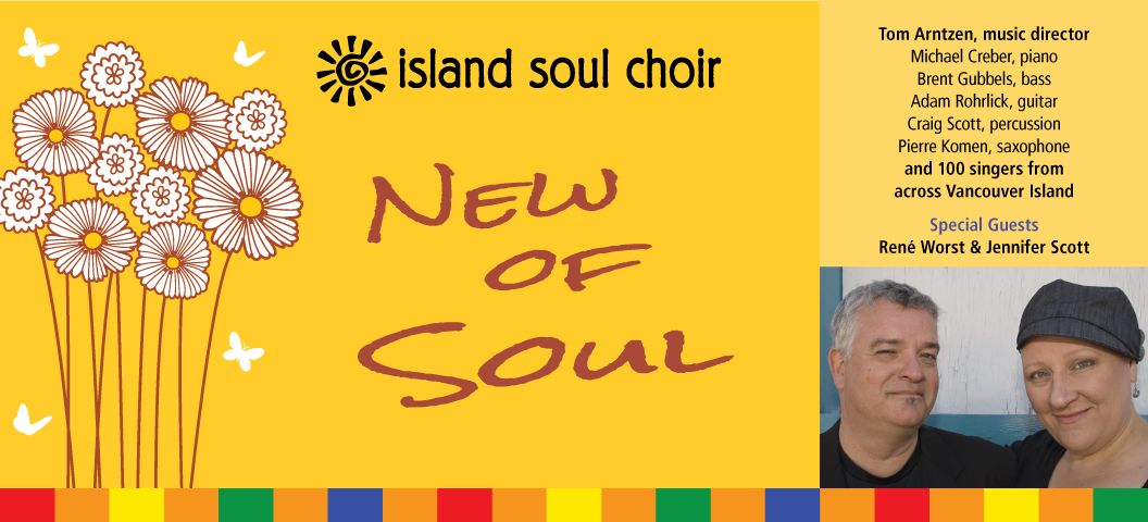 Island Soul Choir concert flyer